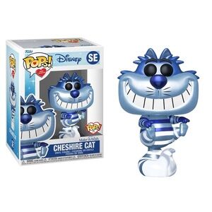 Disney Funko Pop! SE Alice in Wonderland Cheshire Cat, Metallic Blue/Silver